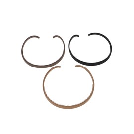 FRCOLOR 3pcs Women Headbands Black Non-slip Hair Band for Face Washing and Daily Wear