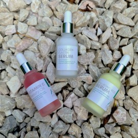 Kit 3 Sueros Ácido Hialurónico,colágeno Y Vitamina C Allskin