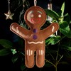 Green & Wilds Jean gingerbread person dog toy ( Suede