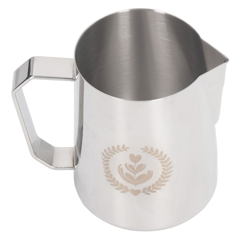 Milk Frothing Pitcher Stainless Steel Frother Jug Mixing Cup Pot