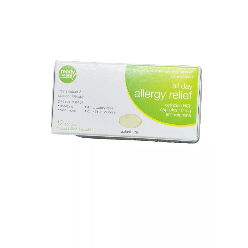 Allergy Relief Ready Incase All Day Allegy Relief -24 Hours