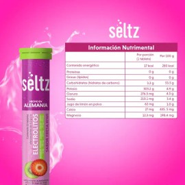 Electrolitos Eferv. 3 Pack Sabor Fresa Kiwi                                                                                                           
