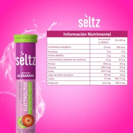 Electrolitos Eferv. 3 Pack Sabor Fresa Kiwi                                                                                                           