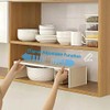 Adjustable Cabinet Shelf Organizer for Kitchen Storage – Expandable Space-Saving