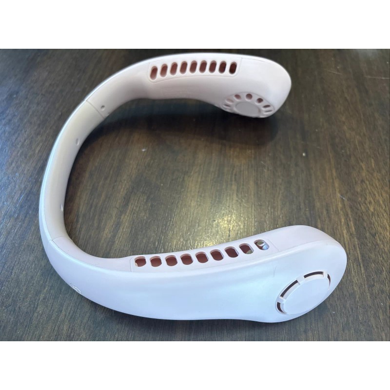 RoHS Neck Cooling Fan Portable Pink New In Box With