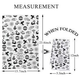 BDPWSS KOTLC Merchandise Kitchen Towel Keeper of The Lost Cities Theme Gift for Bookworm Book Lover Gift Foxfire Academy Gift (May You KOTLC TWCA)