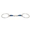 Cavalon Hunter D-Ring Sweet Iron Anatomical Snaffle Bit with Copper