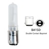 150 Watt 130V BA15d Bayonet Base Frosted JD-Type Halogen Bulbs