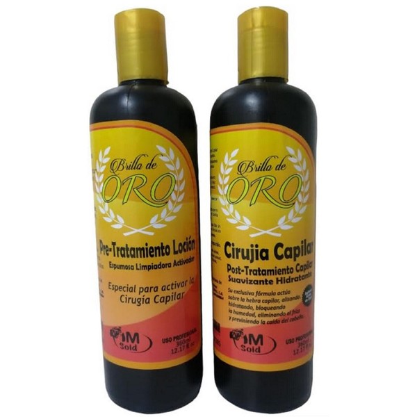 IMSOID Cirugia Capilar Brillo de Oro 360 ml (shampo mas
