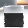 Outdoor Round Tub Hot Spring Spa Bath Dustproof Cover Waterproof