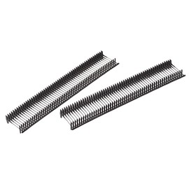 sourcing map Standard Tagging Fasteners Plastic Regular for Garment Price Tag Label Tagging Barbs Black 0.46 Inch/12mm Pack of 1000
