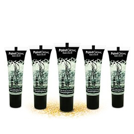 Fix gel set of 5 fixation gel for chunky glitter glitter glue from PaintGlow