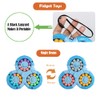 EACHHAHA 2 Pieces Magic Beans Set, Rotating Finger Cube Toy,