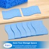 8PCS Dish Sponges Kitchen, Premium Blue Dish Washing Kitchen Sponge,