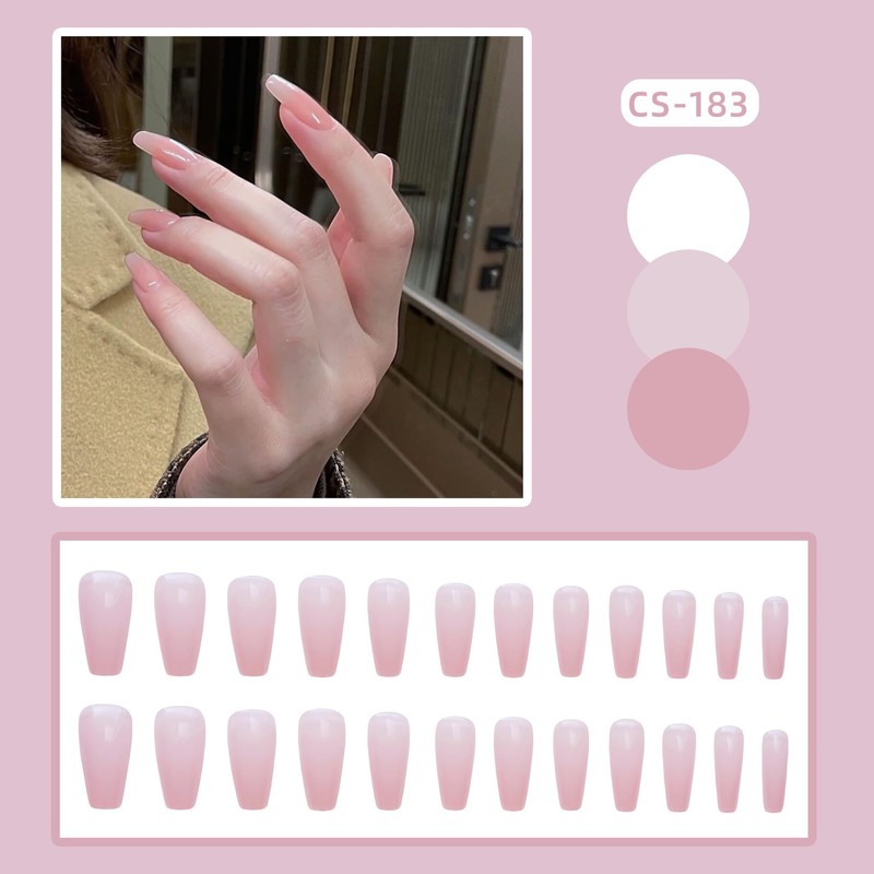 Domiya Nail Tip, Ballet, Short Nail Tip, Very Short, Popular,