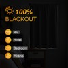 NICETOWN Portable 100% Blackout Curtains 78 inch Length, Lightweight Sleep