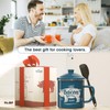 Bacon Grease Container With Strainer, 46OZ Large Enamel Grease Container,