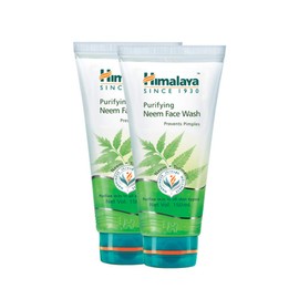 Himalaya Herbals Purifying Neem Face Wash, 150ml PACK OF 2