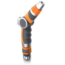 Brandson - Gartenbrause - Garten Handbrause für Gartenschlauch - Spritzpistole - robuste Bauweise - Schieberegler - bis 8 bar Wasserdruck - regelbarer Wasserdurchfluss - kompatibel mit Gardena