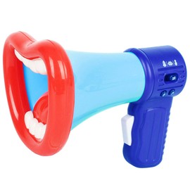 Boosns Novelty toys for children Creative voice changer Horn toyparty gift (Blue)