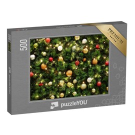puzzleYOU: 500 Piece Christmas Decoration Baubles - Jigsaw Puzzle Collection Christmas