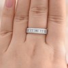 Newshe Jewellery Moissanite Rings for Women 925 Sterling Silver Wedding