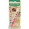 Clover Pen Style Felting Tool, Wood, Multi-colored, 1.0 Count