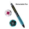 Maydahui 8 Pcs Cool Stellar Wanderer Pens Retractable Galaxy UFO