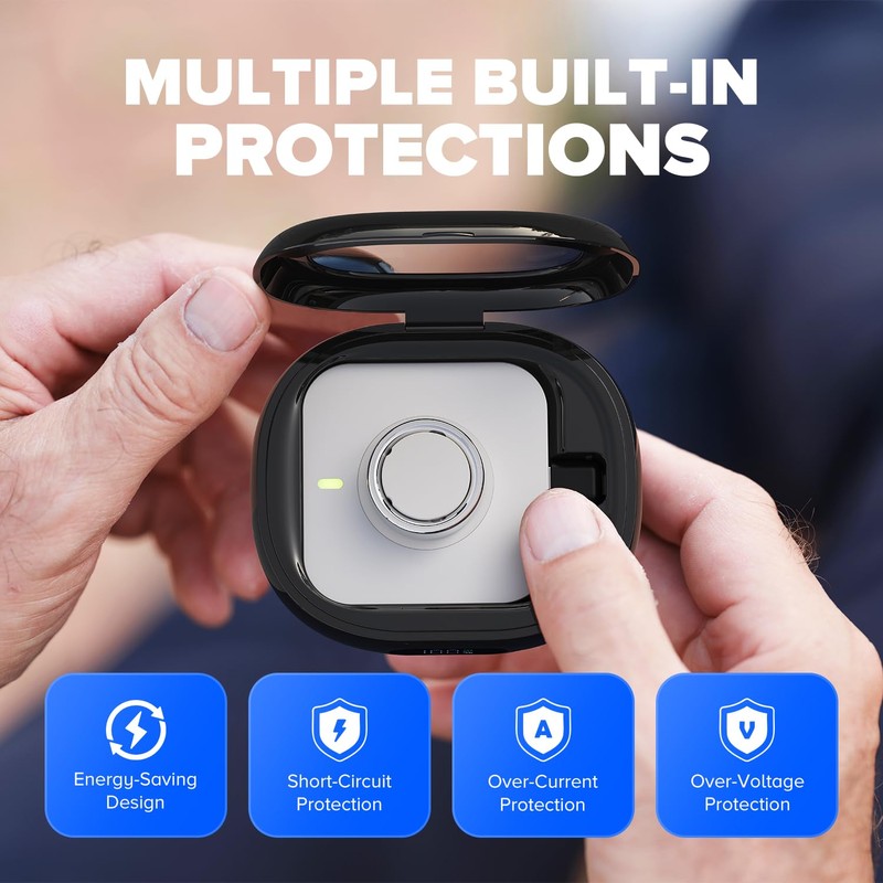 Oura Ring Gen 5/4/3 Charging Case, 2000mAh, LED Display