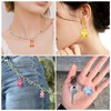 Magibeads 30Pcs Gummy Bear Charms 31x19mm Acrylic Candy Bear Animal