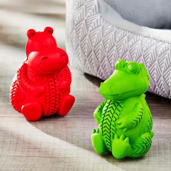Treat Buddy Rubber Dog Toy - Durable Treat-Dispensing Chew Toy,