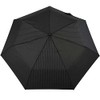 s.Oliver X-Press Men's Pocket Umbrella with Automatic Open/Close (Striped), striped,