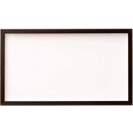 4x8 Inch Brown Walnut Shadow Box Frame | 3/4" of Depth - Lots of Display Room for Jerseys, Keepsakes, Objects, & Memorabilia | UV Resistant Acrylic and Acid Free Backing | Includes Hardware