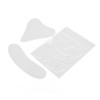 18pcs Reusable Wrinkle Pad Silicone Soft Portable Forehead Face Neck