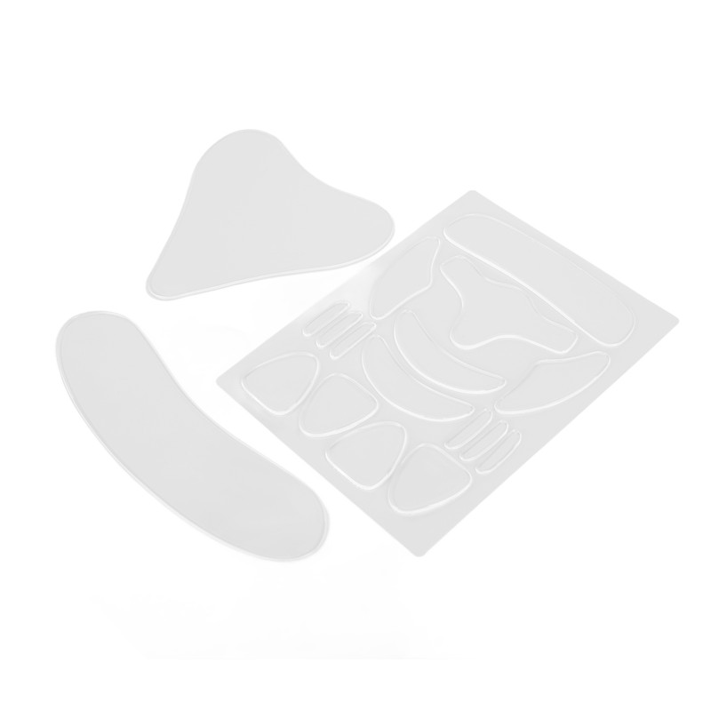 18pcs Reusable Wrinkle Pad Silicone Soft Portable Forehead Face Neck