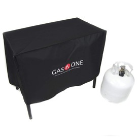 Gas ONE Two Burner Patio Cover Weather & Dust Resistance Cover for Majority of Double Burners