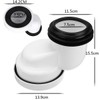 MJJEsports 100mm PVC Offset Misaligned Toilet WC Waste Pan Connector
