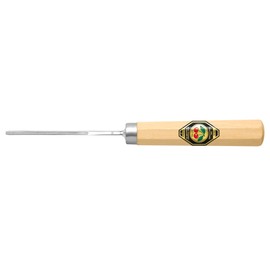 Cherrywood Notched Chisel with White Beechwood Handle Stitch 11 Upright and Deep Round Concavity 2mm
