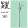 C12rtive Tapered Tungsten Steel Nail Cutter Bit, Nail Bits for