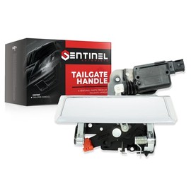 S Sentinel Parts Tailgate Handle with Power Switch Chrome Compatible with 2007-2013 Avalanche 1500 Escalade EXT Replaces # 25790725, GM1915128