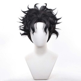 LVMEY Ken Takakura Cosplay Wig, Danda Dan, Cosplay, Okarun Wig, Disguise, Heat Resistant Wig, Wig, Cosplay Costume, Comic Event, Halloween, School Festival, Cultural Festival, Cosplay Accessory