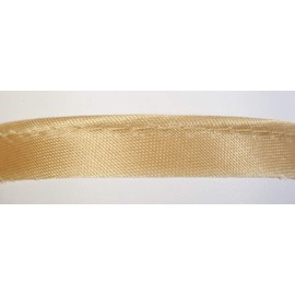 Jajasio Satin Piping Tape in 40 Colours, Atlas Piping Tape, Colour: Gold/Beige