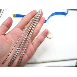 3pc of 6" Extra Large Extra Long Metal Needles Upholstery Leather Hard Work Needle