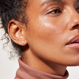 Tiny Silver Ball Earrings Studs And Pearl Stud Earrings Set for Women Men 925 Sterling Silver Earrings Small Hypoallergenic Earring Sets for Multiple Piercing Second Hole Earrings for Women