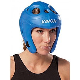 Kwon Shocklite CE Headguard in 5 Colours, Blue, Size XL