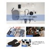 TopShine Gadget Pouch, HDD Storage Case, With Dividers, Gadget Case,