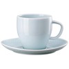 Junto Opal Green Coffee Cup and Saucer