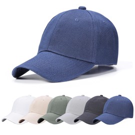 6Pcs Unisex Vintage Washed Baseball Cap Hat Adjustable Cotton Sports Caps for Men Women Outdoor Sports (US, Alpha, One Size, Large, Mixed ColorC)