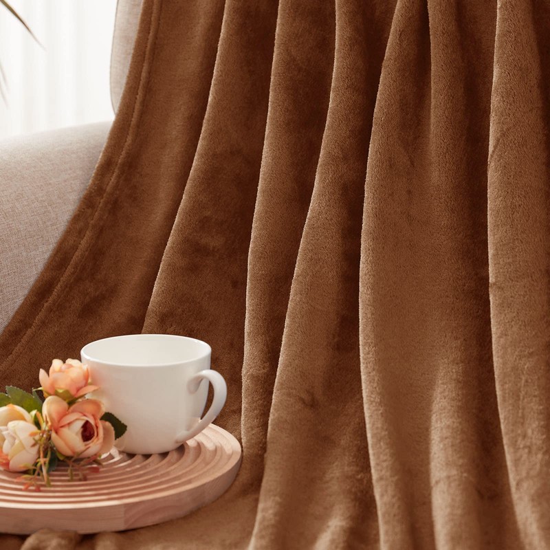 Exclusivo Mezcla Soft Throw Blanket, 127 x 178 CM Fleece