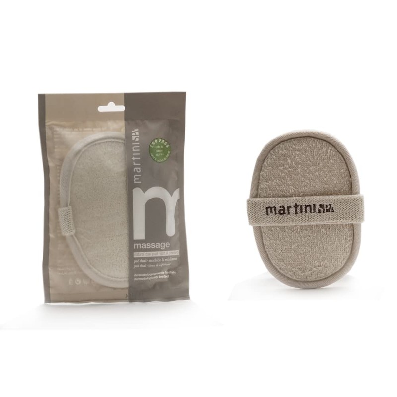 martini SPA - Massage Natural - Pad esfoliante in 100%